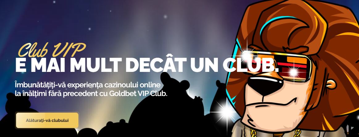 Alăturați-vă Club VIP Goldbet și îmbunătățiți experiența cazinoului online