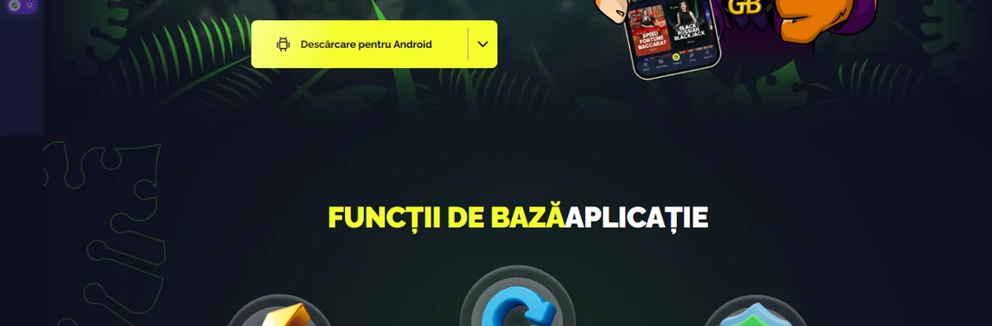 Instalează aplicația cu funcții
